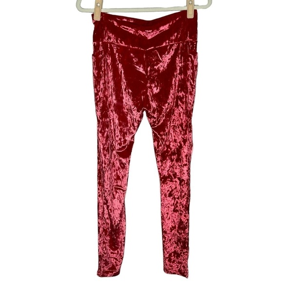 NWT Fabletics High Waisted Crushed Velour Crossover Leggings - Picture 6 of 16